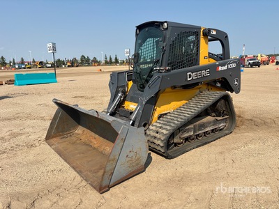 2012 John Deere 333D Two-Speed Compact Track Loader