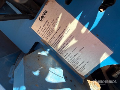 2017 Genie S45 4WD Diesel Nacelle téléscopique