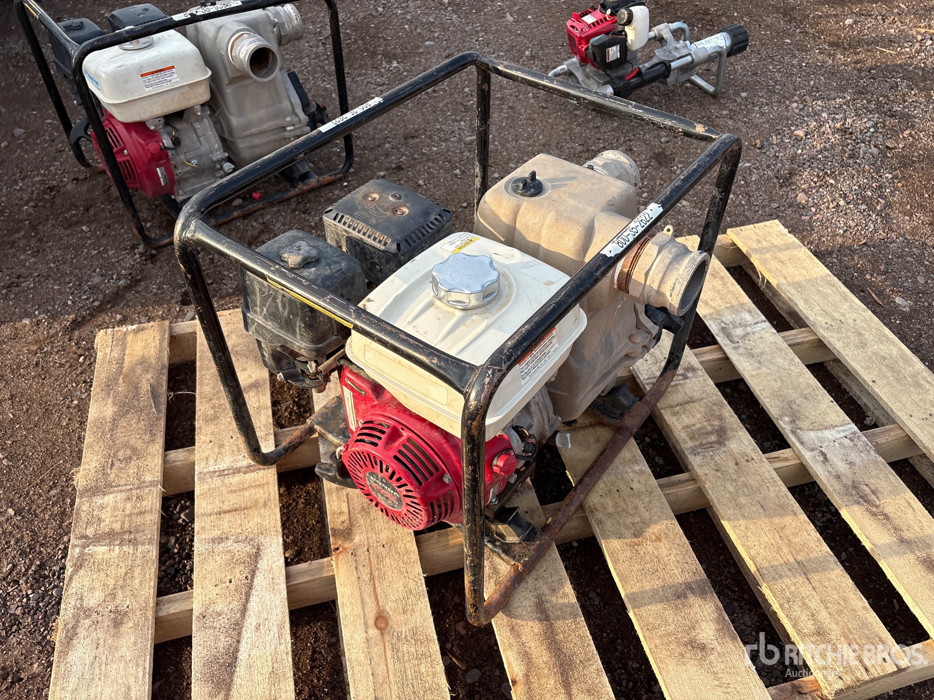 2022 Tsurumi EPT3-80HA Skid-Mounted Water Pump