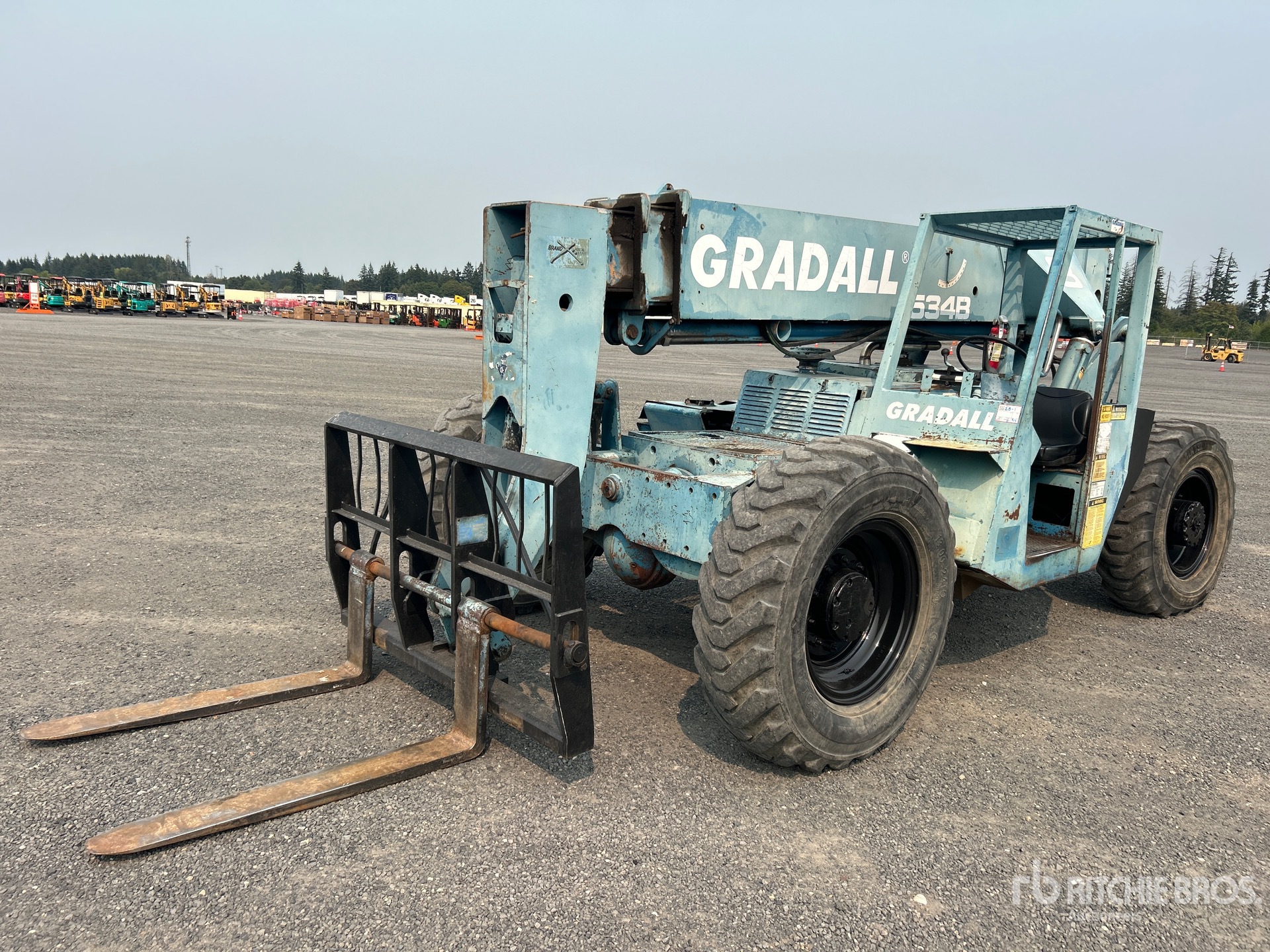1986 Gradall 534B8 Telehandler