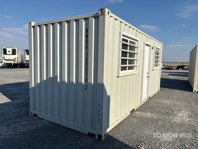 2025 20 ft x 8 ft Skid-Mounted Storage Container Mobile Office Divers - Équipement pour conteneurs (Unused)
