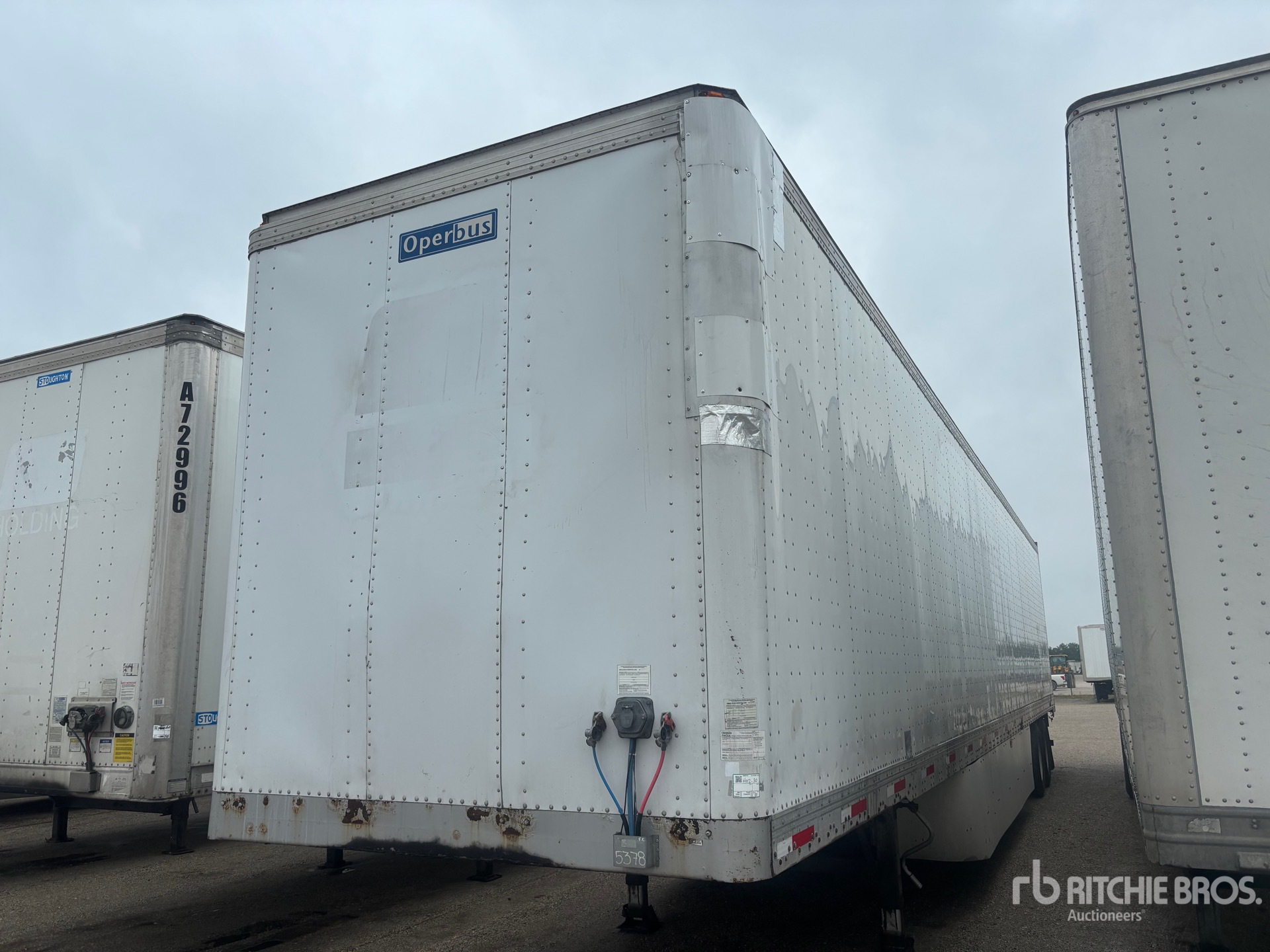 Operbus 53 ft x 102 in T/A Van Trailer