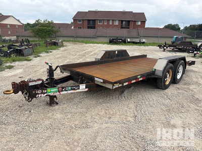 2016 Imperial LB-10-16 16 ft T/A Tilt Deck Trailer