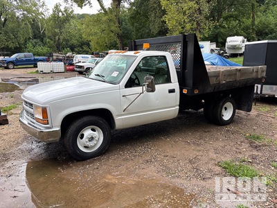 1994 Chevrolet 3500 4x2 Flatbed Dump Truck