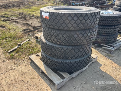 Quantity of (4) Michelin XDY-EX 11R24.5 اطارات المواصلات