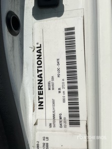 2019 International MV607 4x2 Van Truck