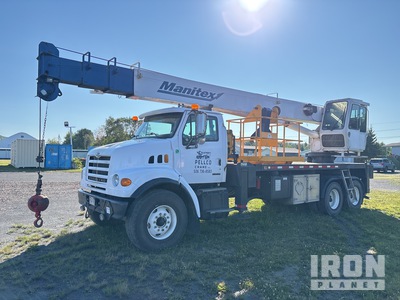 2003 Manitex 2892S Straight Boom on 2003 Sterling L7500 6x4 Boom Truck