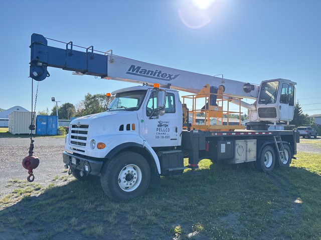 2003 Manitex 2892S Straight Boom on 2003 Sterling L7500 6x4 Boom Truck