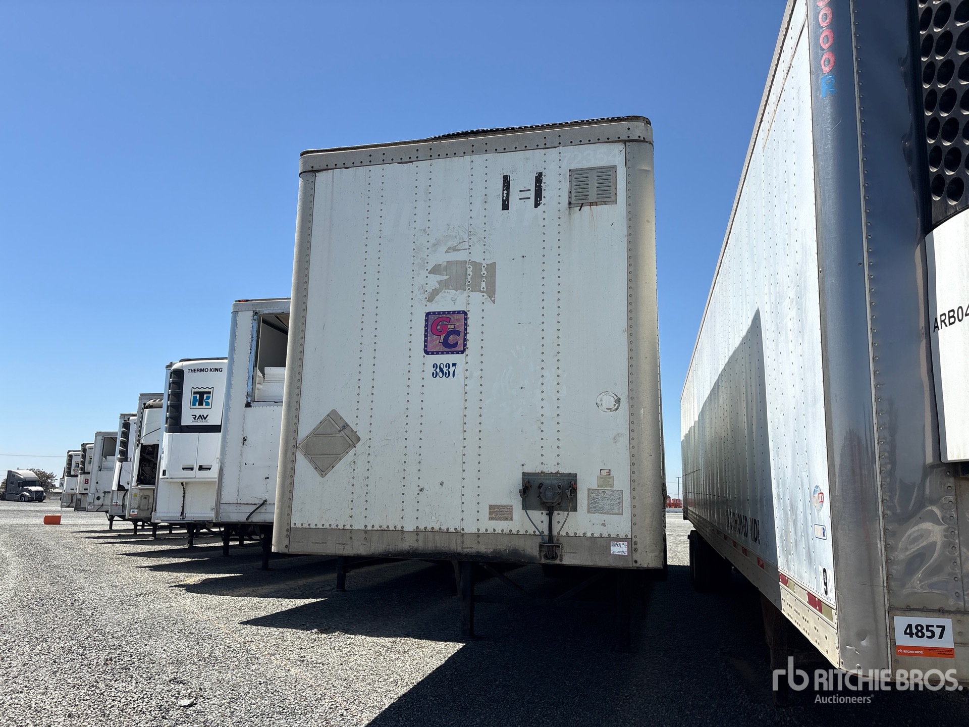 Wabash 53 ft x 102 in T/A Van Trailer