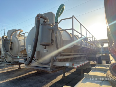 2007 Dragon 150 BBL T/A Vacuum Tanker Trailer