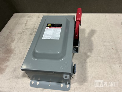 (7) Square D HU362AWK Safety Switches