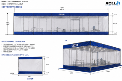 Roll it Booths Paint Booth