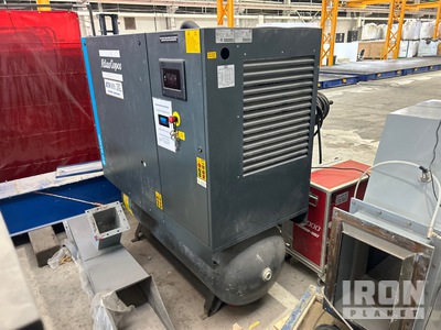 2020 Atlas Copco GA22FF Skid-Mounted Air Compressor
