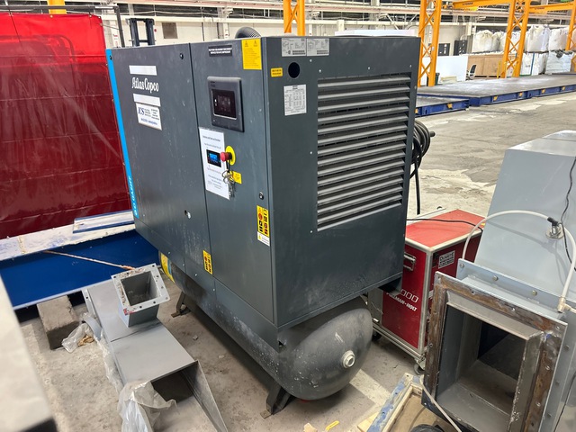 2020 Atlas Copco GA22FF Skid-Mounted Air Compressor