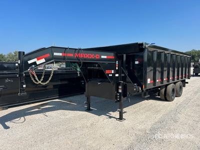 MAXX-D DDX 20 ft T/A Gooseneck Dump Utility Trailer (Unused)