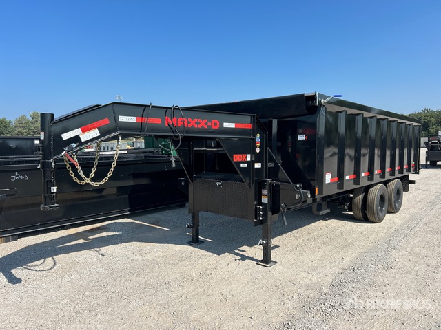 2027 MAXX-D DDX 20 ft T/A Gooseneck Dump Utility Trailer (Unused)