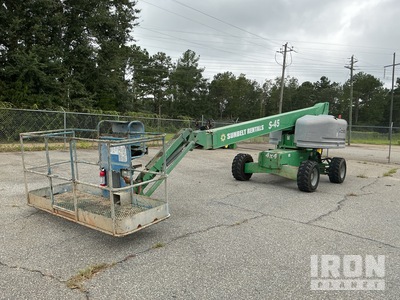 2016 Genie S45 4WD Dual Fuel Telescopic Boom Lift