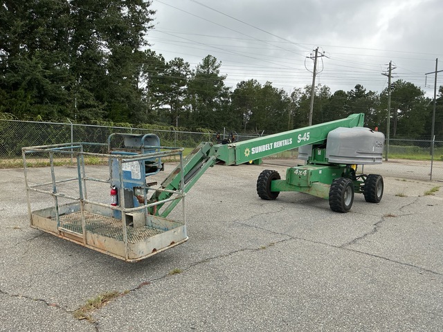 2016 Genie S-45 4WD Dual Fuel Telescopic Boom Lift 2016 Genie S-45 4WD Dual Fuel Telescopic Boom Lift