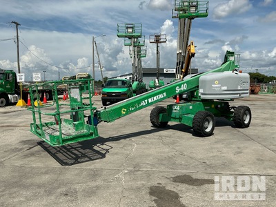 2017 Genie S-40 4WD Diesel Telescopic Boom Lift