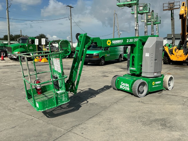 2016 Genie Z-30/20N 2WD Electric Articulating Boom Lift 2016 Genie Z-30/20N 2WD Electric Articulating Boom Lift