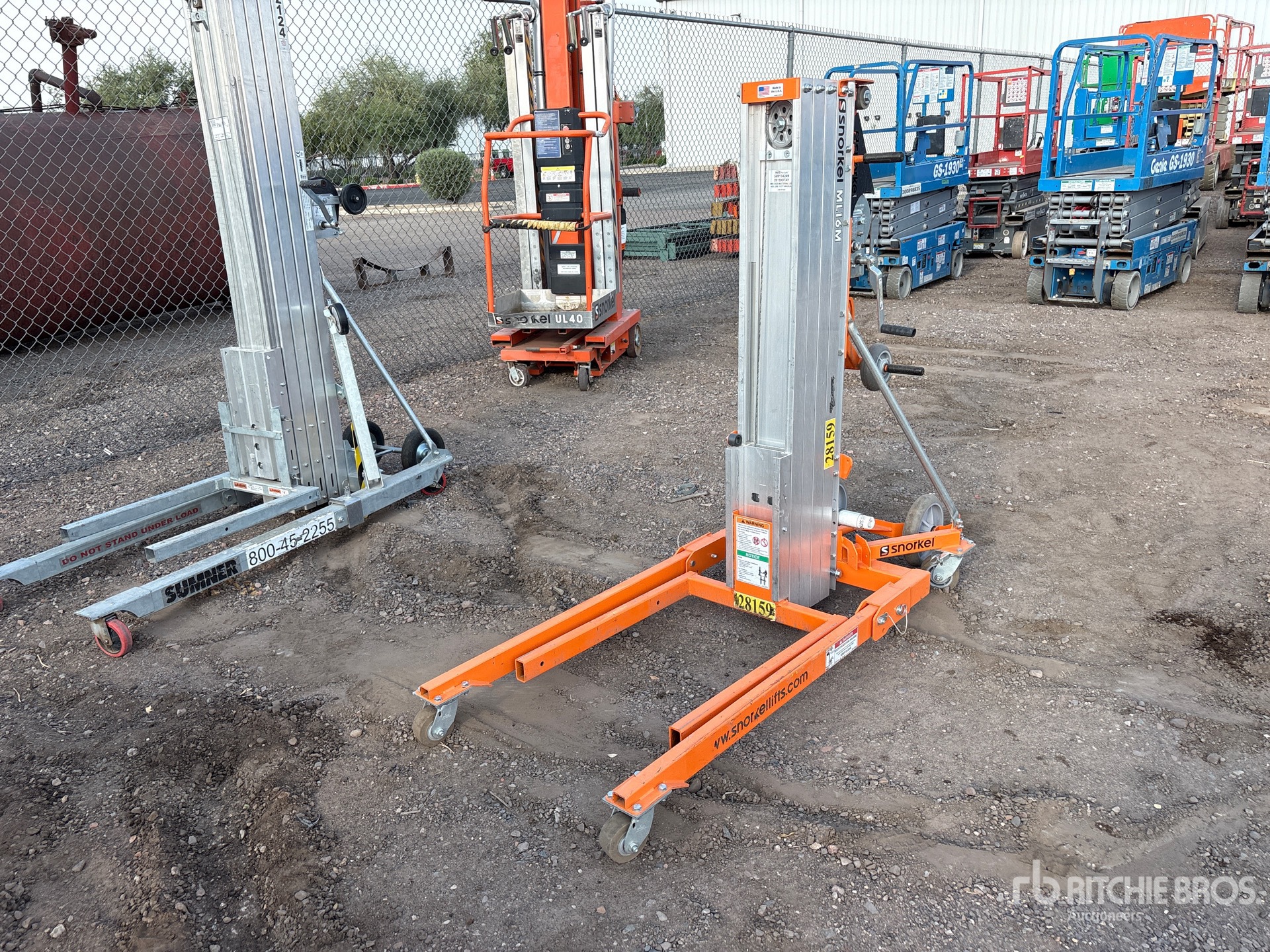 2023 Snorkel ML16M Material Hoist