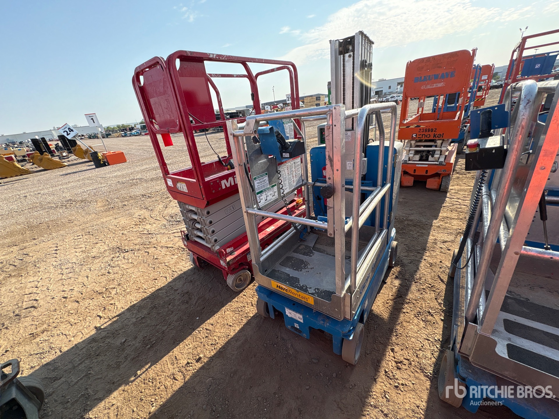 2017 Genie GR20 Vertical Mast Lift