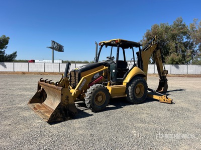 2008 Cat 420E 4x4 Graaflaadmachine