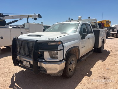 2020 Chevrolet Silverado 3500HD 4x2 Crew Cab Utility Truck (Inoperable)