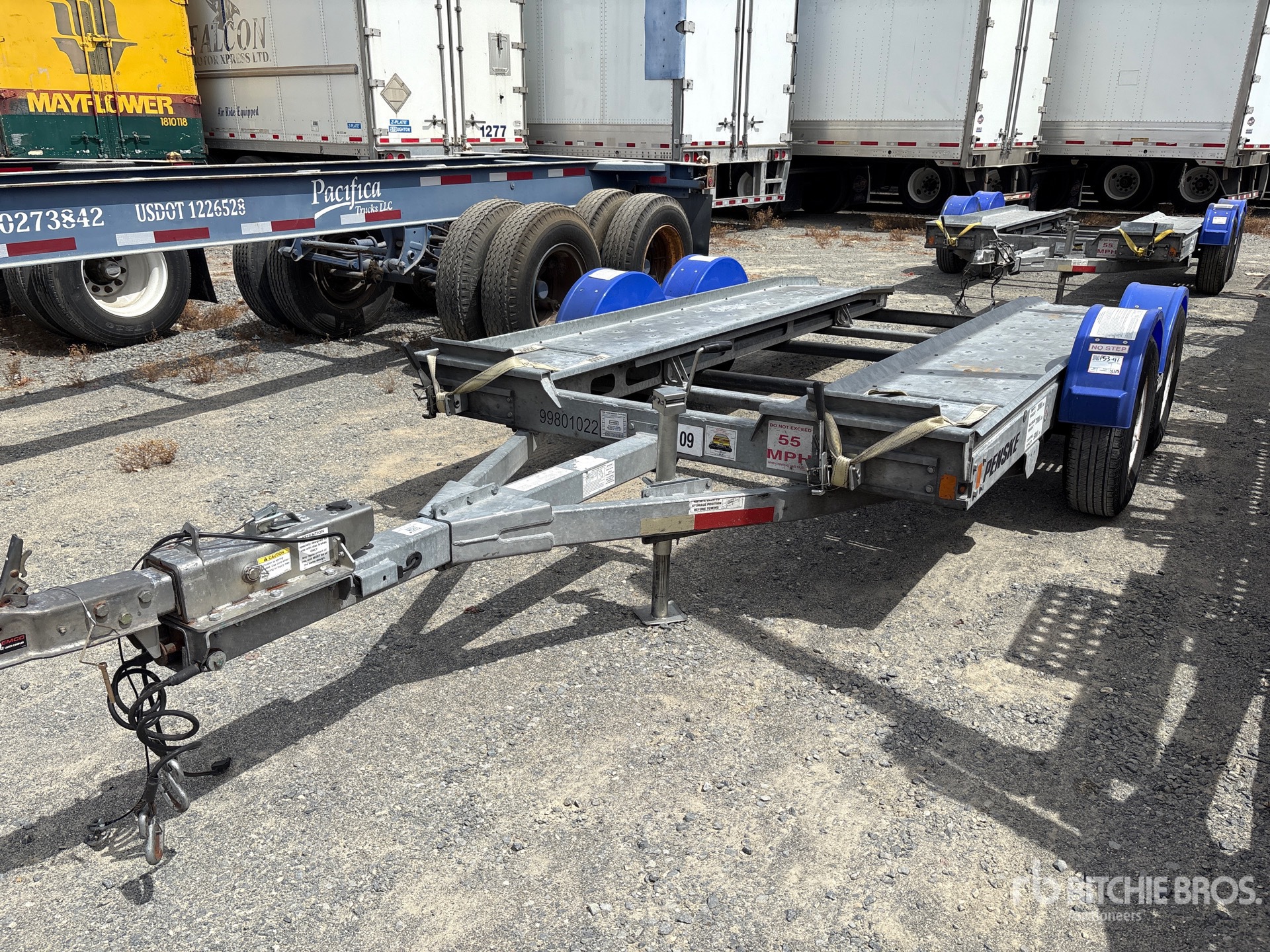 2020 Demco AT7000P T/A 1 Car Open 12 ft Car Carrier Trailer