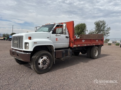1995 GMC C7500 4x2 Wywrotka z platformą
