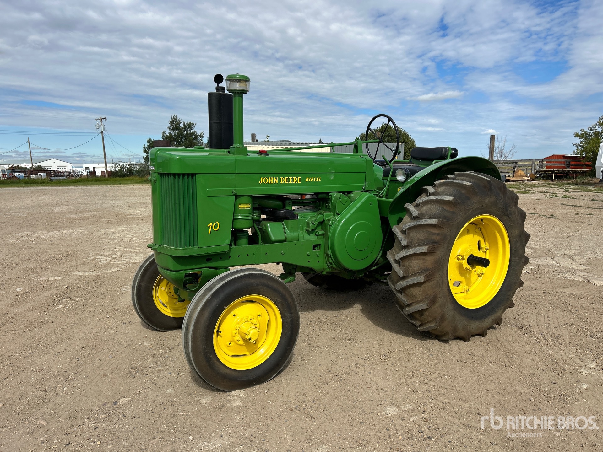 1956 John Deere 70 2WD Wide Front Row Crop Antique Tractor