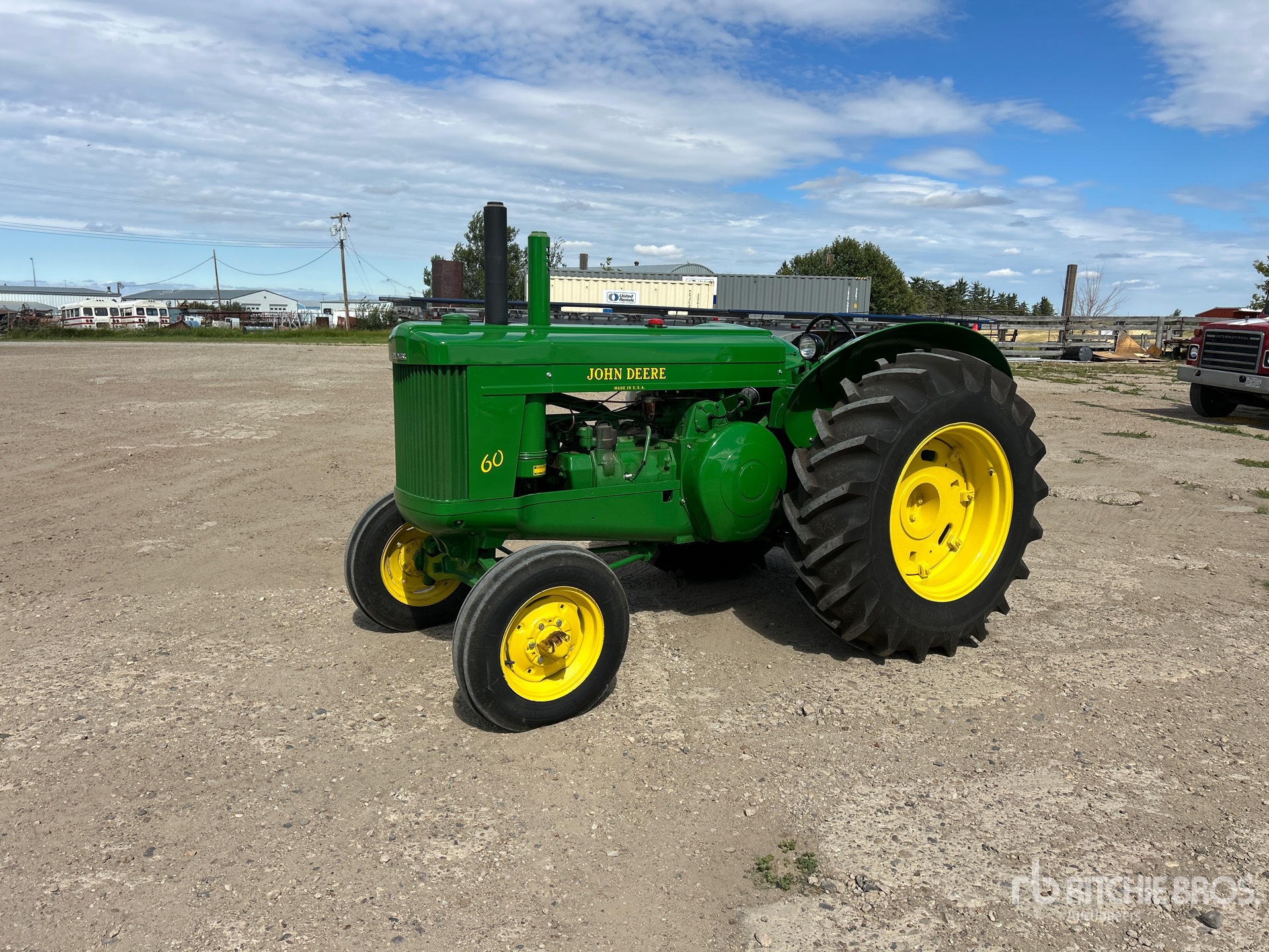 1954 John Deere 60 2WD Wide Front Row Crop Antique Tractor