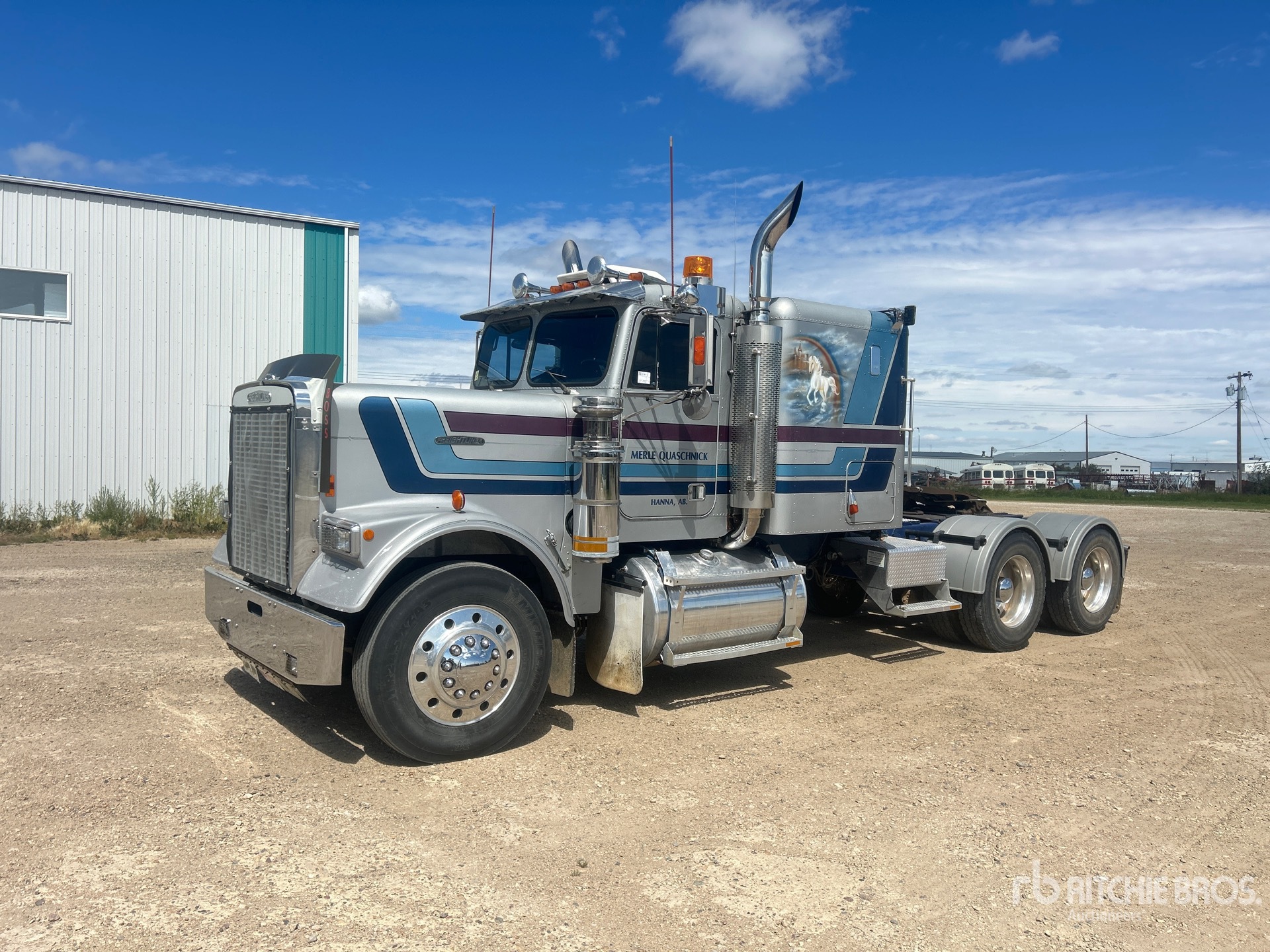 1984 Freightliner FLC-12064-T 6x4 T/A Sleeper Truck Tractor