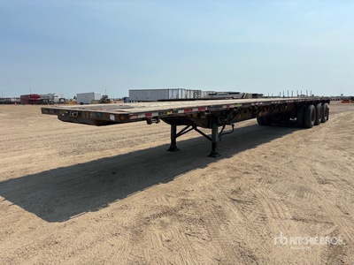 2007 52 ft Tri/A Flatbed Trailer