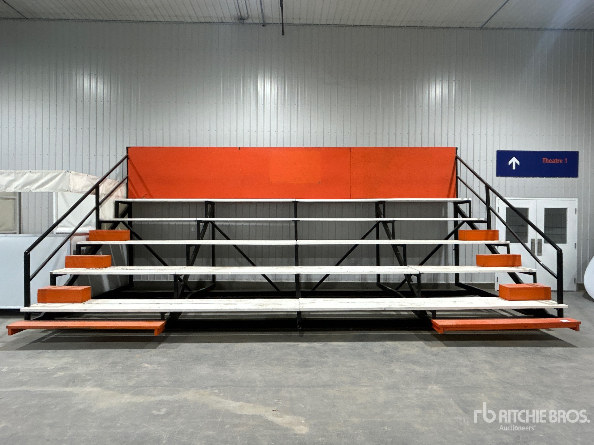 Quantity of 24 x 10 ft Seating Bleachers