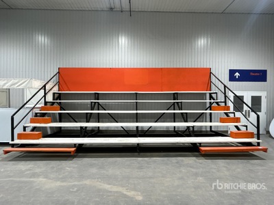 Quantity of 24 x 10 ft Seating Bleachers