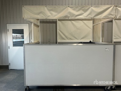 Quantity of 102 in x 79 in x 96 in Auction Booth