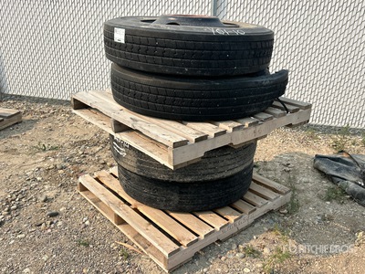Quantity of (4) 11R24.5 Tires