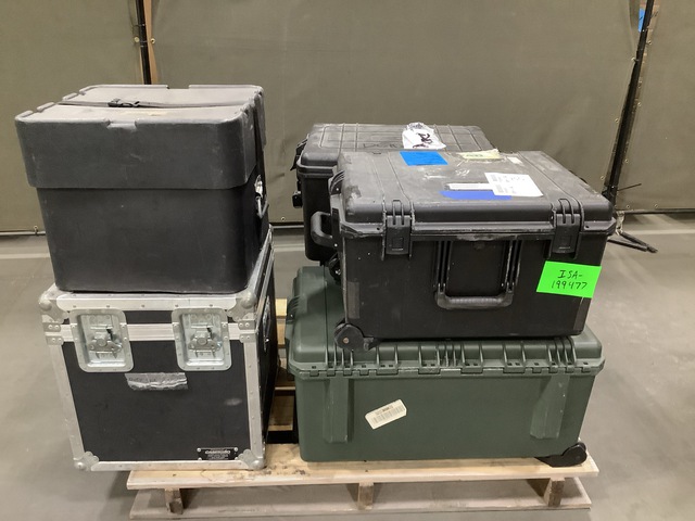 (6) Assorted Storage Cases