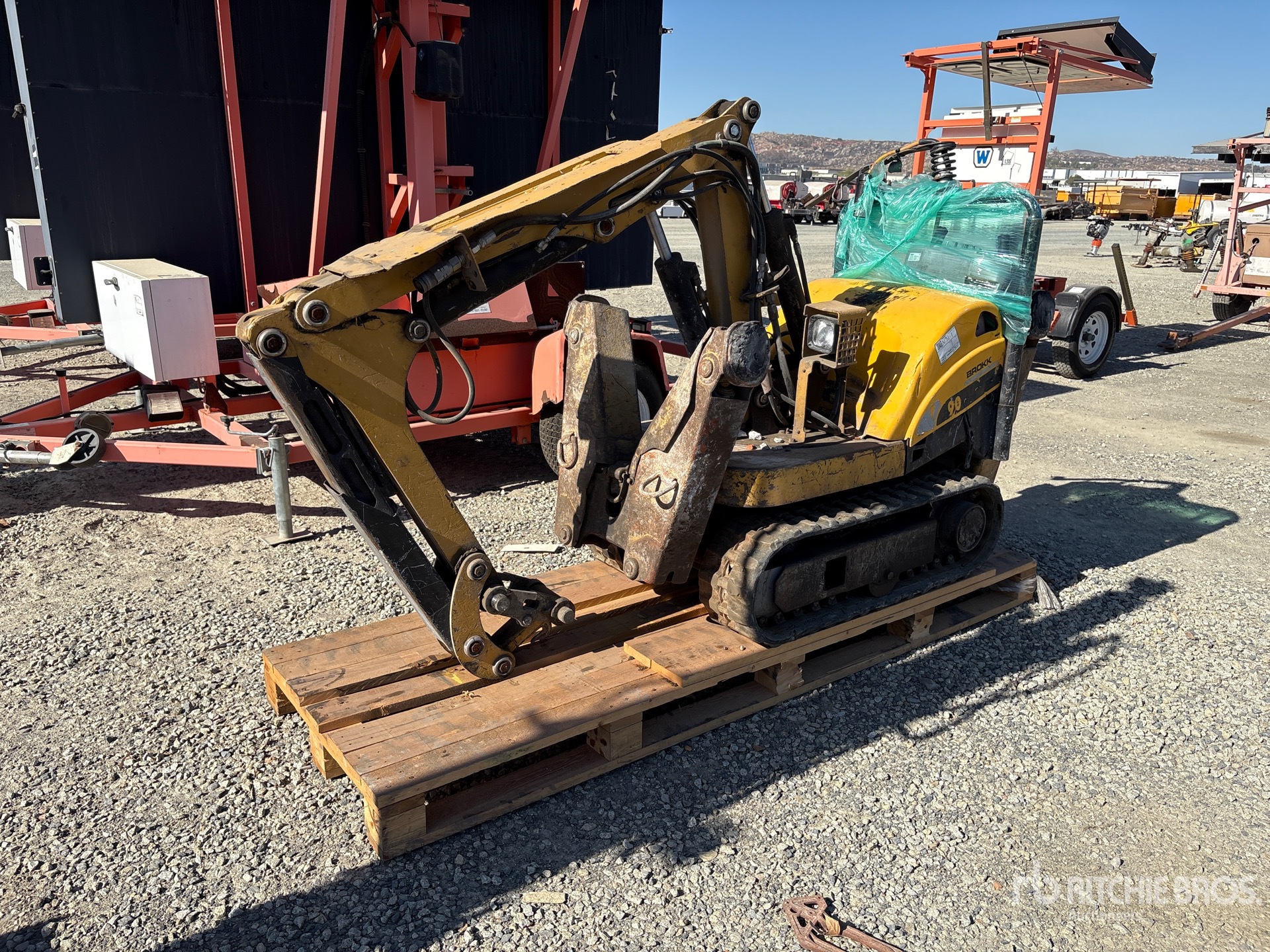 2007 Brokk 90 Mini Excavator