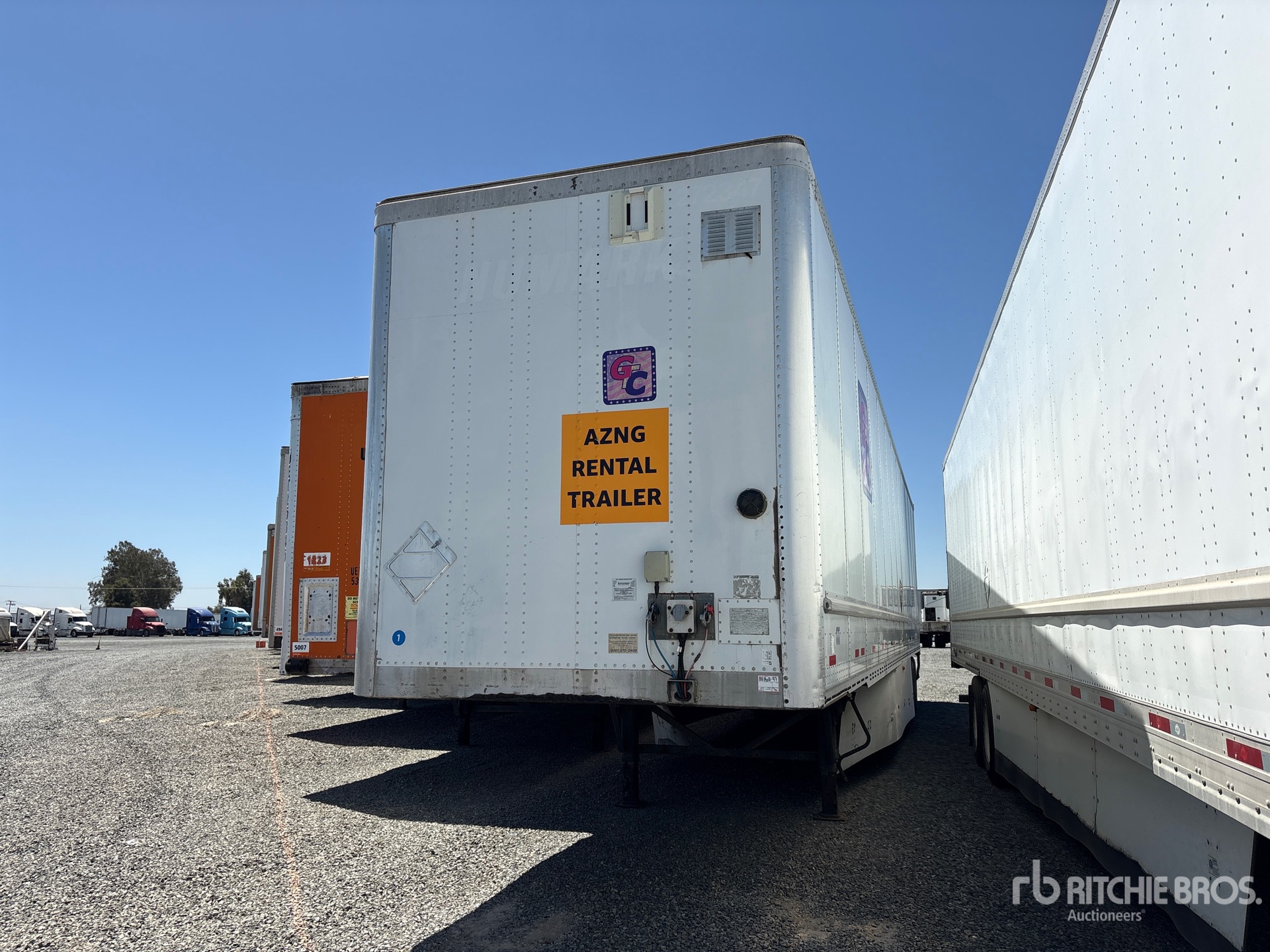 Wabash 53 ft x 102 in T/A Van Trailer