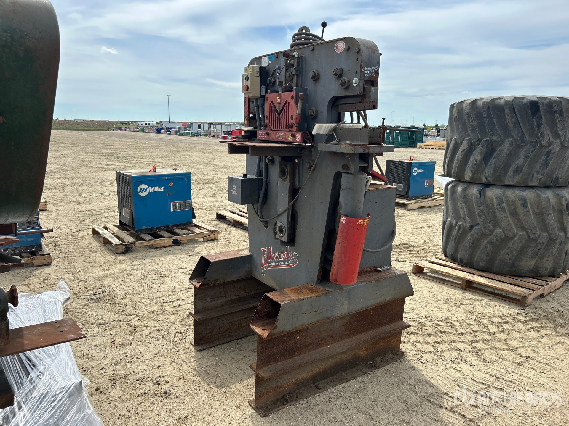 Edwards 55 Ton Iron Worker