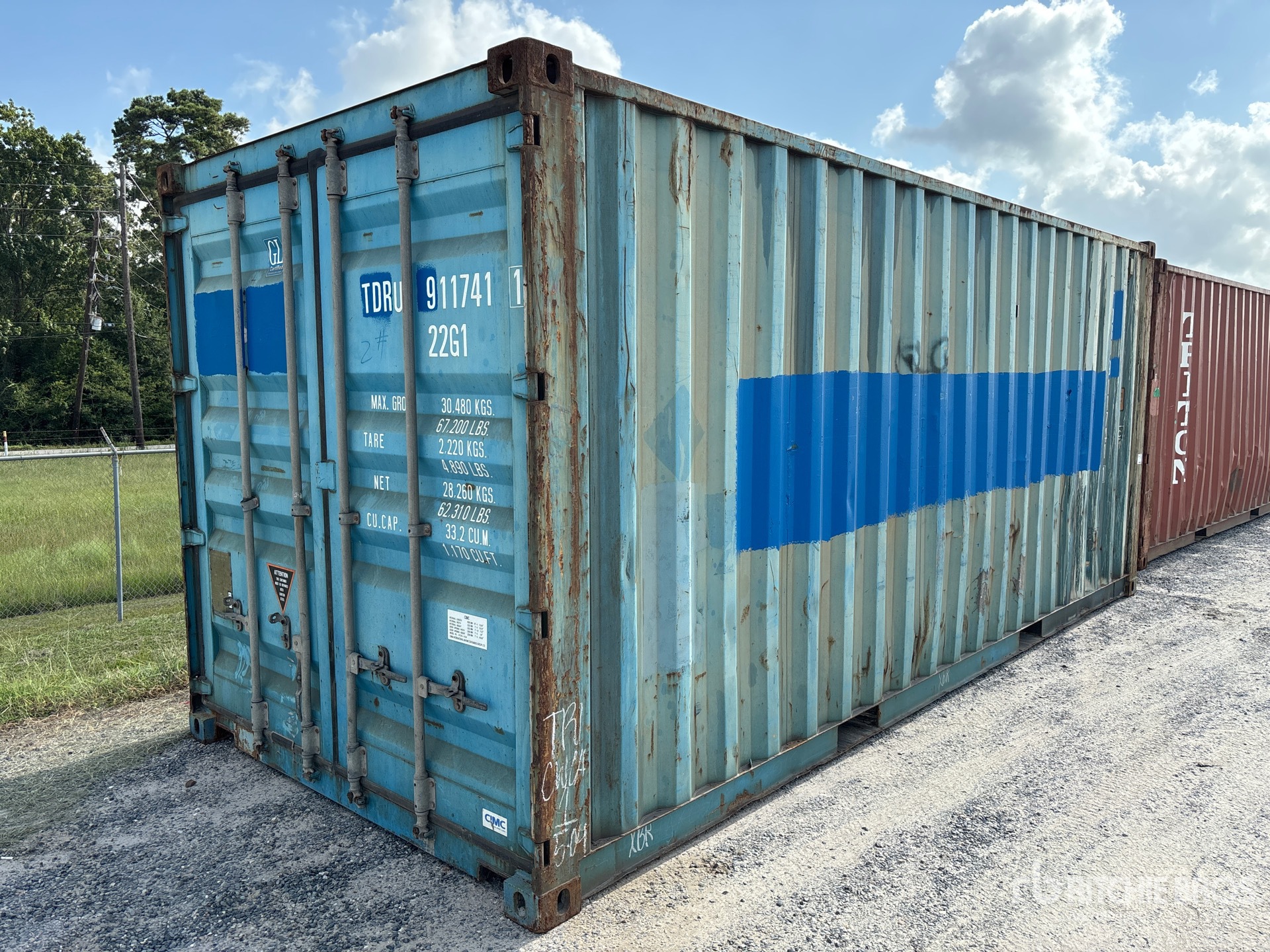 20 ft Standard Storage Container