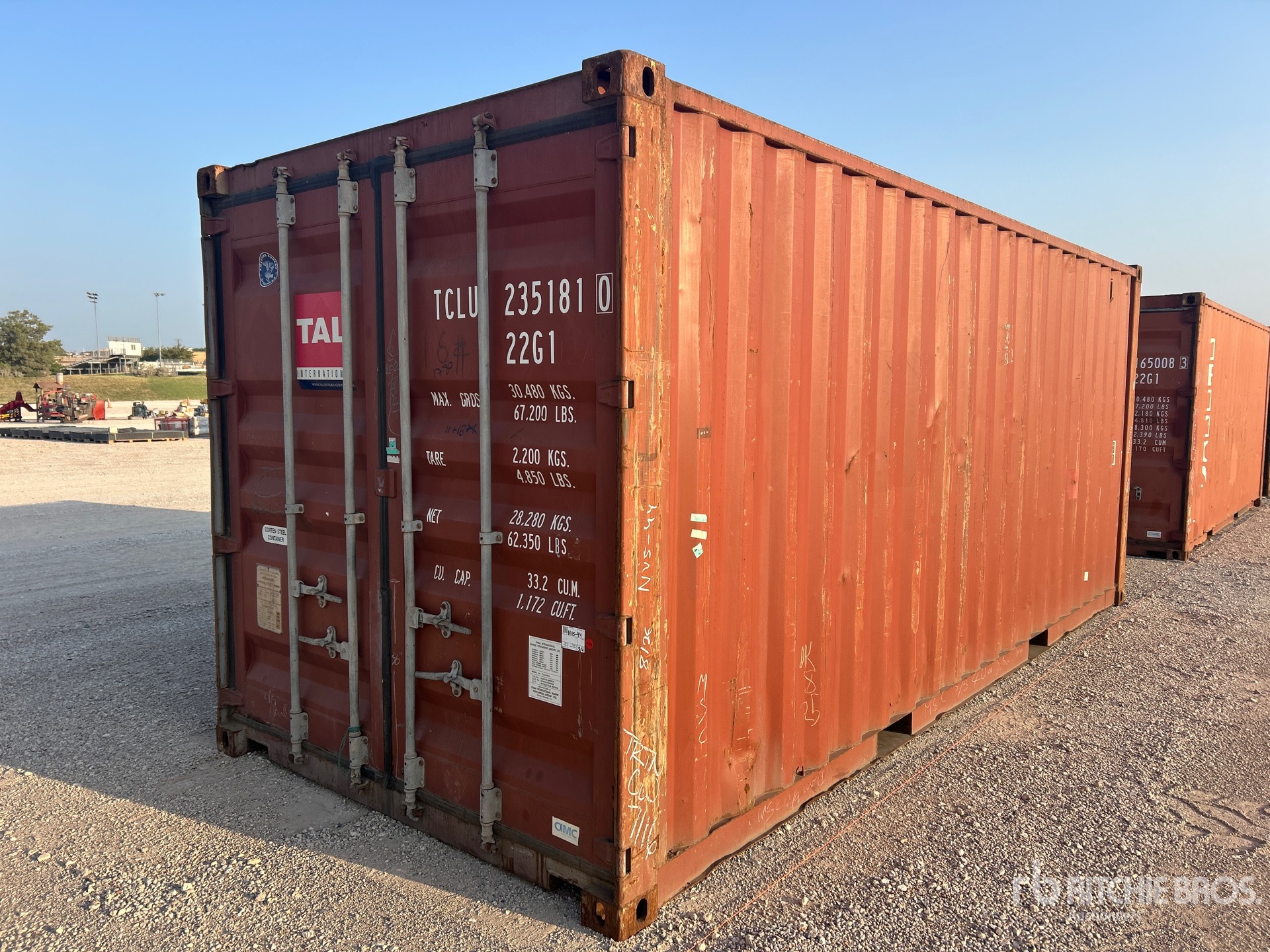 2010 20 ft Standard Storage Container