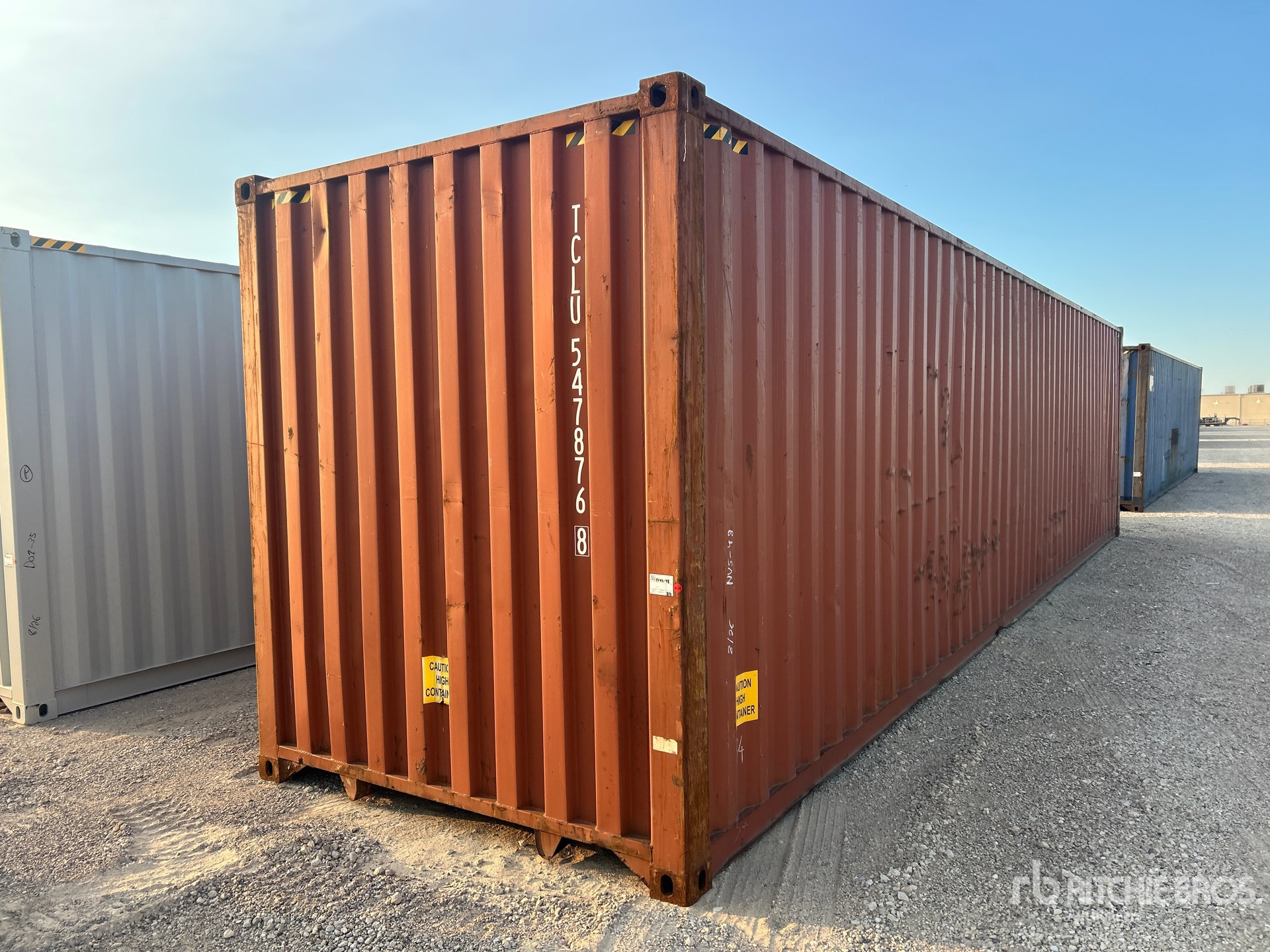 40 ft High Cube Storage Container