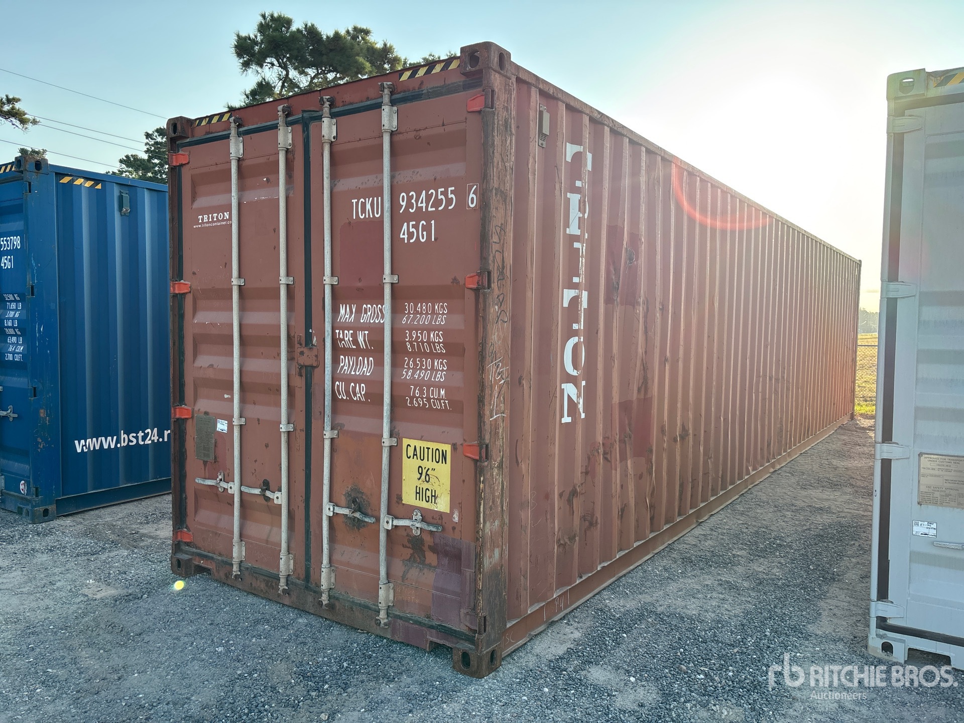 40 ft High Cube Storage Container
