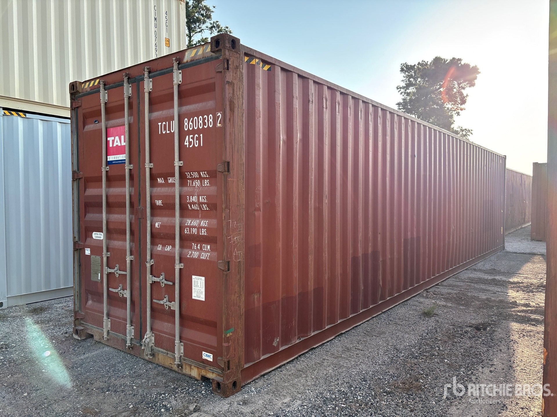 2011 40 ft High Cube Storage Container