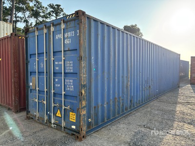 40 ft High Cube Kontener magazynowy