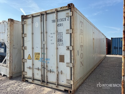 40 ft High Cube Refrigerated Storage Container (Inoperable)