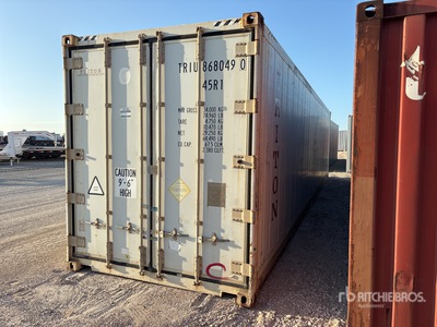40 ft High Cube Refrigerated Conteneur de stockage (Inoperable)